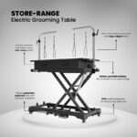 Waggz Store-Range XL 52” Black Electric Dog Grooming Table with Drawers & Power Outlets - Image 2