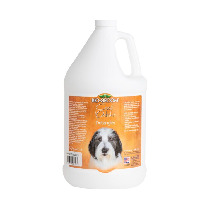 Bio Groom Dog Coat Polish Detangler Gallon