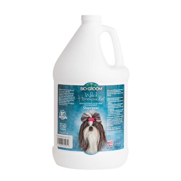 Bio Groom Wild Honeysuckle Shampoo Gallon Dog Grooming Shampoo - Image 1