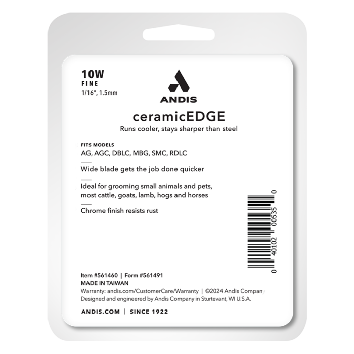 561460 10w fine wide blade package back