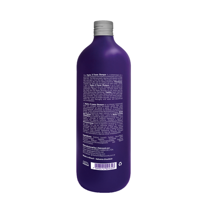 X treme Shampoo 1L Back