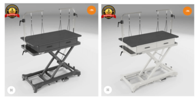 Waggz Store-Low Electric Grooming Table 