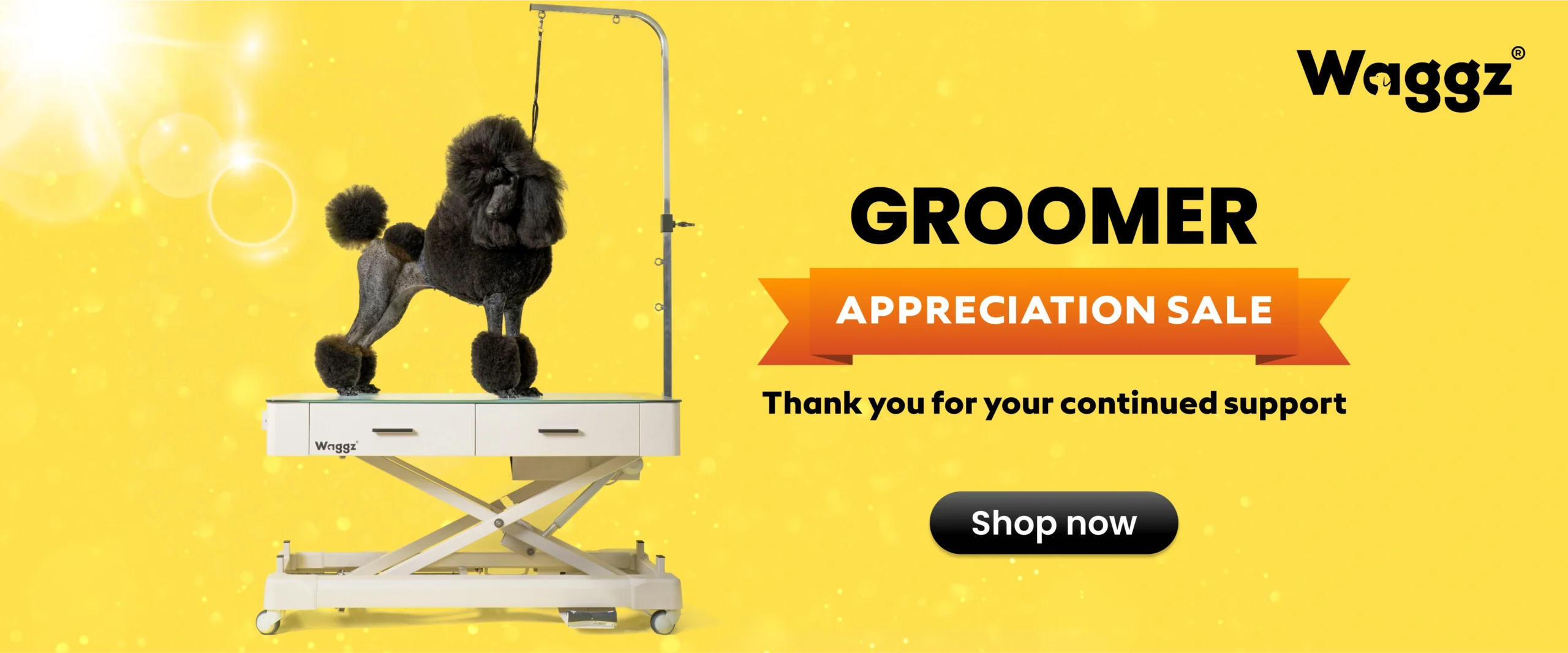 Waggz Groomer Appreciation Month Desktop Banner_1