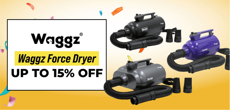 Waggz Anniversary Sales Category dryers