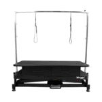 Waggz Store-Low Lite 47” Electric Dog Grooming Table with Drawers (Black) - Image 2