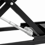 Waggz Step-Low Lite 47” Compact Electric Dog Grooming Table (Black) - Image 3